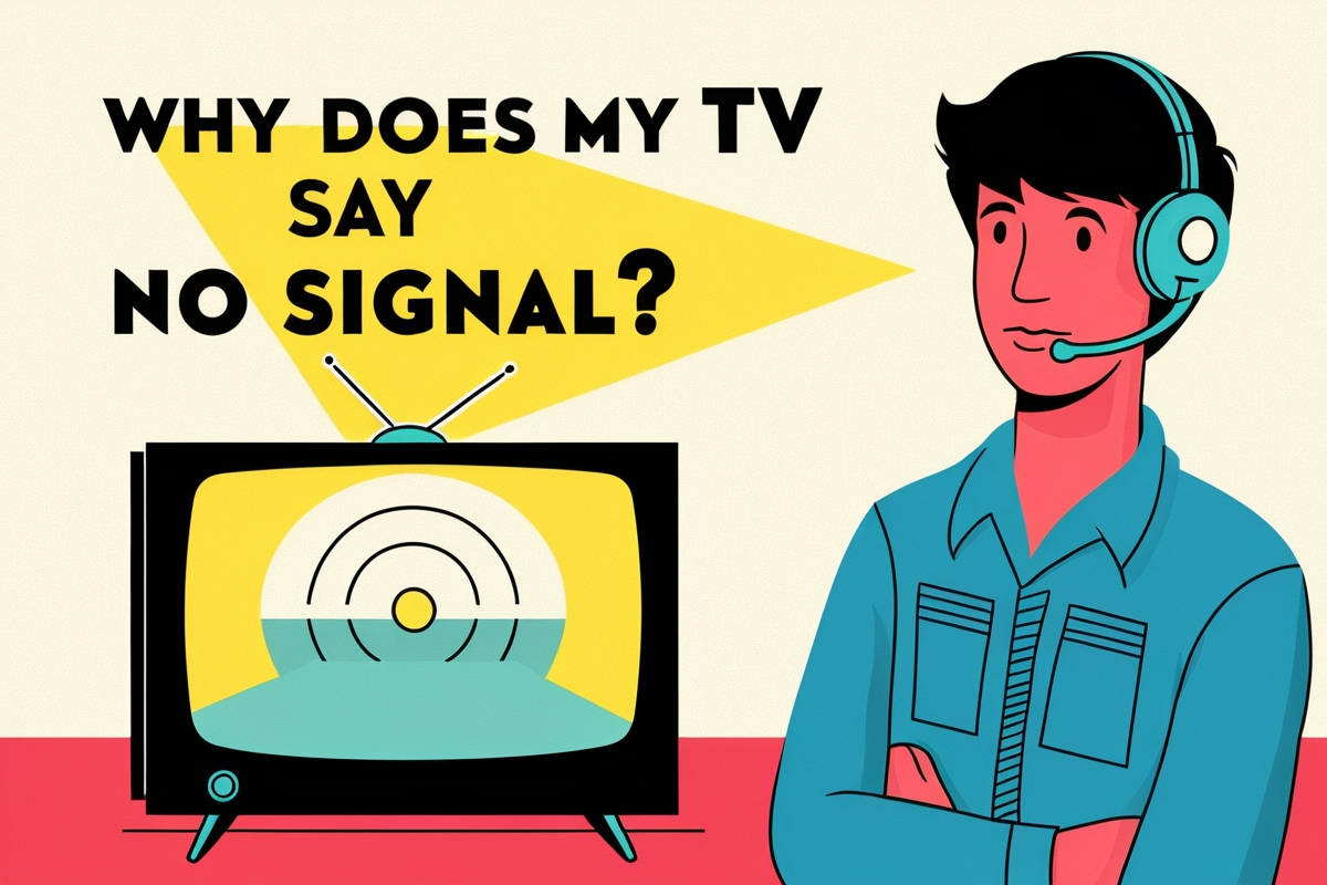 Why Does My TV Say No Signal? Quick Troubleshooting Guide