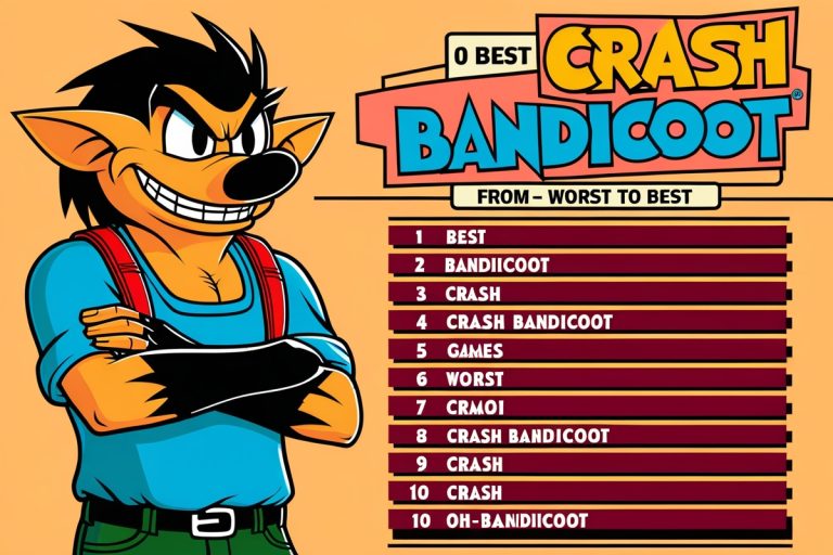 10 Best Crash Bandicoot Games Ranked from Worst to Best