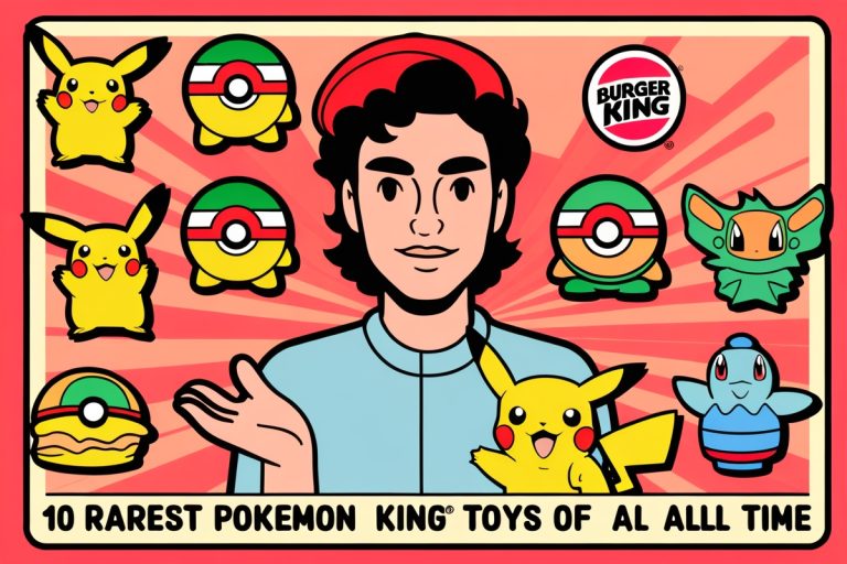 10 Rarest Pokemon Burger King Toys of All Time