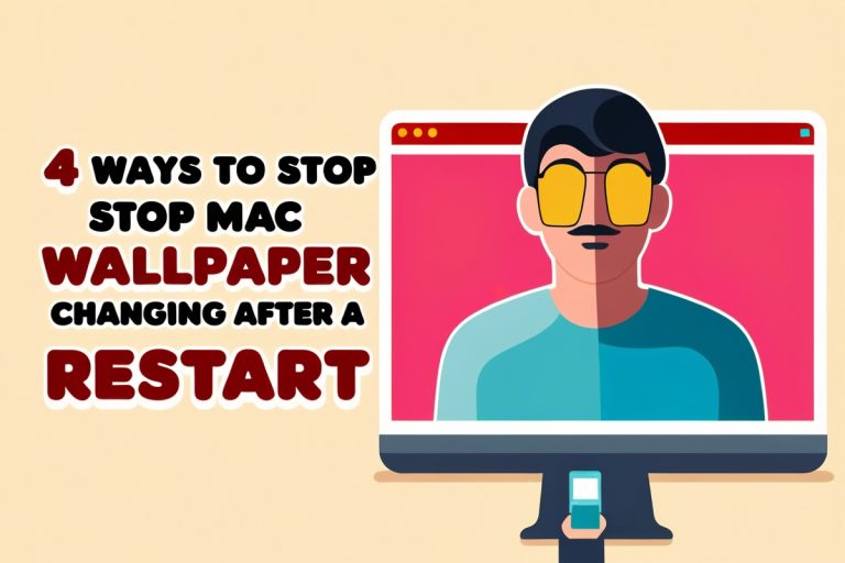 4 Ways to Stop Mac Wallpaper Changing After a Restart