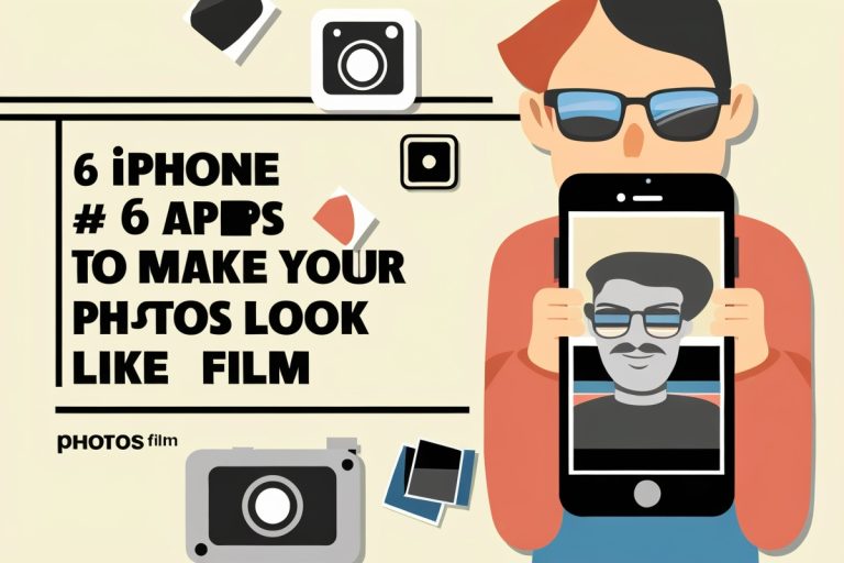 6 Iphone Apps to Make Your Photos Look Like Film