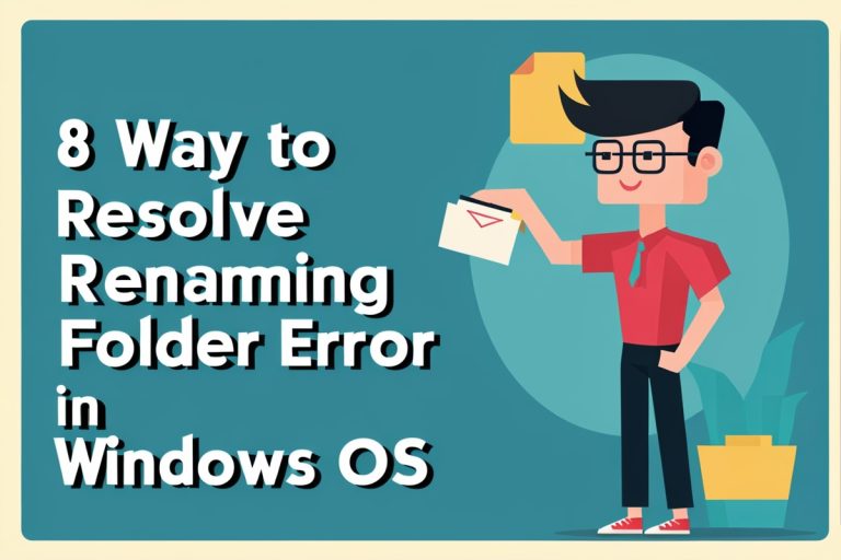 8 Ways To Resolve Renaming Folder Error In Windows OS