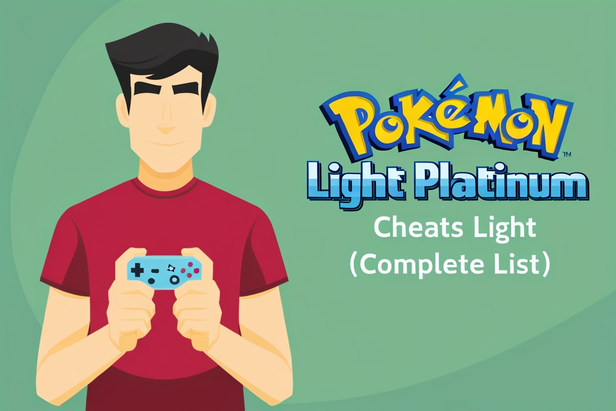 All Pokemon Light Platinum Cheats Complete List Must Have