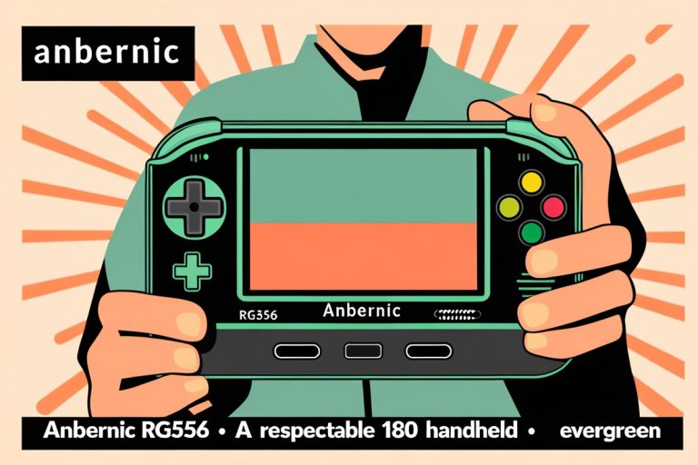 Anbernic RG556 Review A Respectable 180 Handheld Console Evergreen