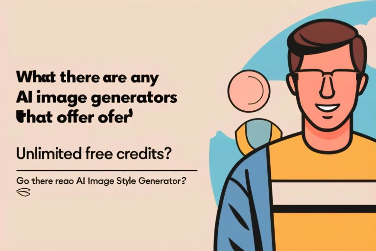 Are There Any AI Image Generators That Offer Unlimited Free Credits