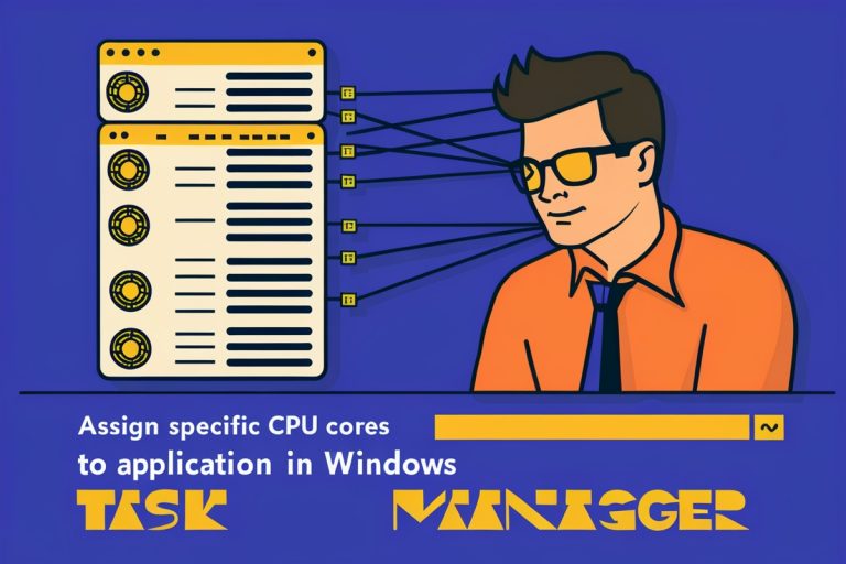 Assign Specific CPU Cores to Application in Windows Task Manager