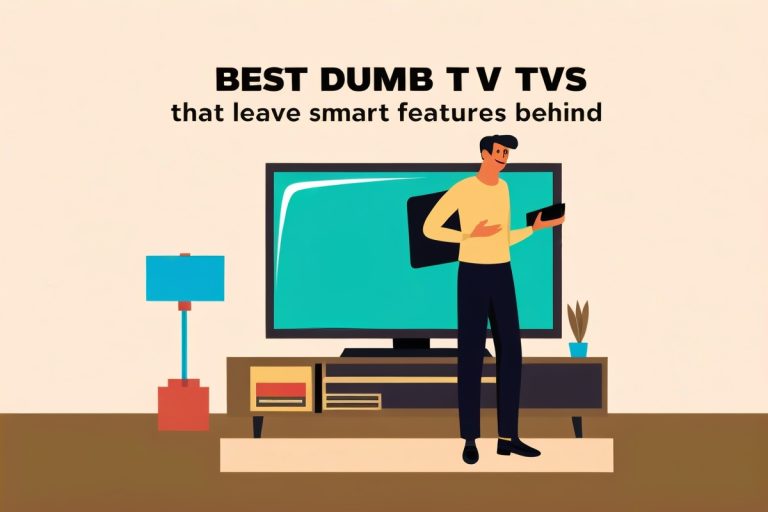 Best Dumb TVs That Leave Smart Features Behind