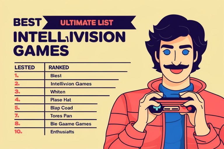 Best Intellivision Games Ranked: Ultimate List for Gaming Enthusiasts