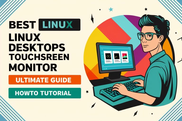 Best Linux Desktops Touchscreen Monitor Ultimate Guide HowTo Tutorial