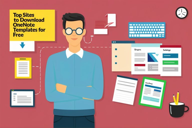Top Sites to Download OneNote Templates for Free