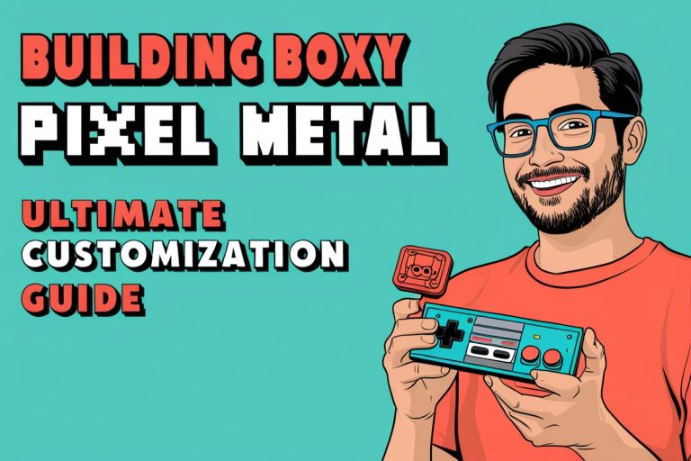 Building Boxy Pixel Metal Joy Cons: Ultimate Customization Guide