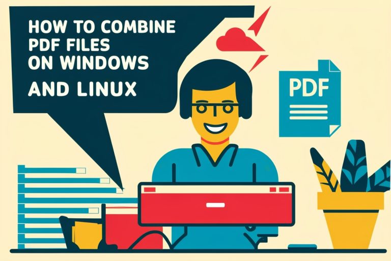 How to Combine PDF Files on Windows and Linux