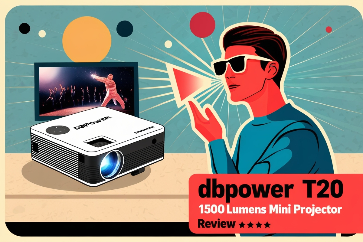 Dbpower T20 1500 Lumens Lcd Mini Projector Review