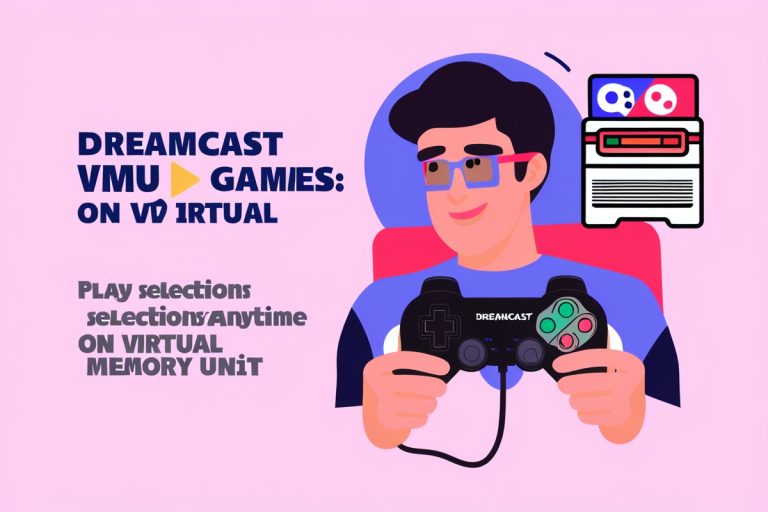Dreamcast VMU Games: Play Selections Anytime on Virtual Memory Unit