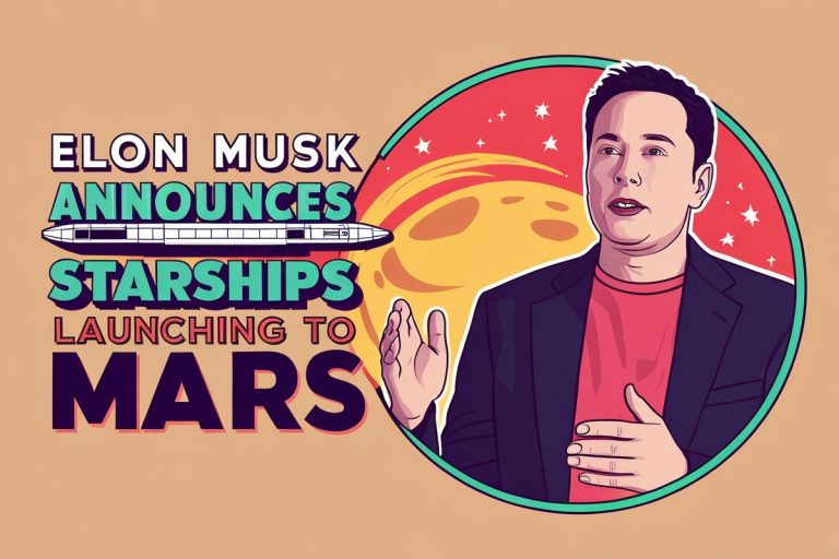 Elon Musk Announces First Starships Launching to Mars Soon