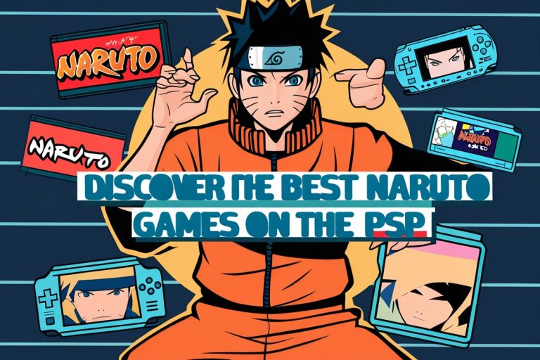 Discover The Best Naruto Games On The PSP