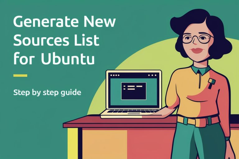 Generate New Sources List for Ubuntu: Step by Step Guide