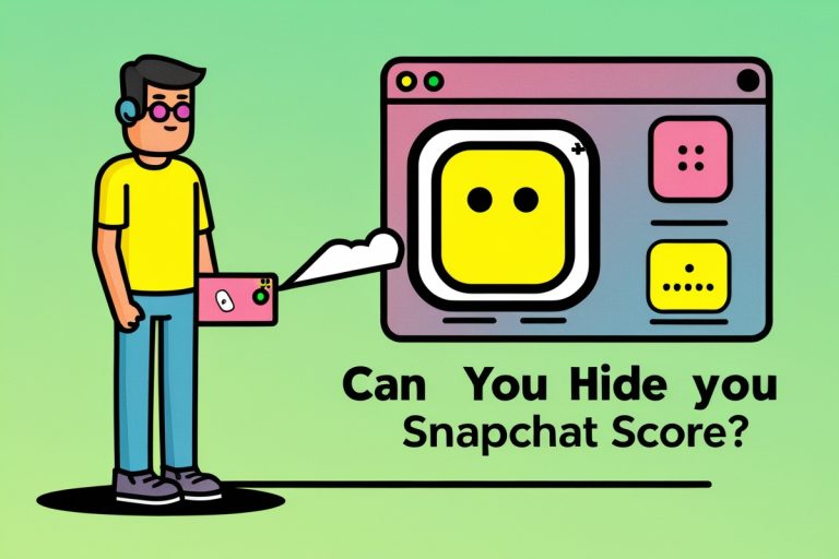 Can You Hide Your Snapchat Score?