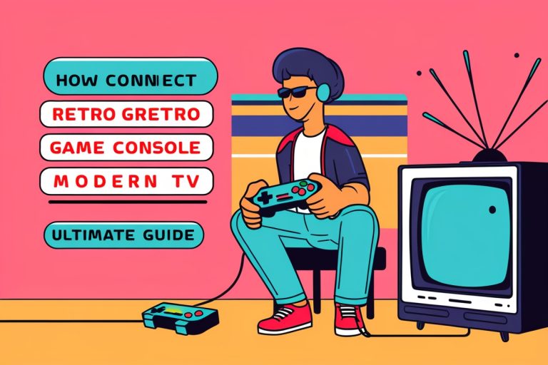 How Connect Retro Game Console Modern TV Ultimate Guide