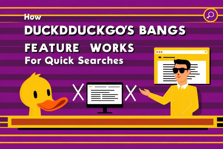 How DuckDuckGos Bangs Feature Works for Quick Searches Tutorial