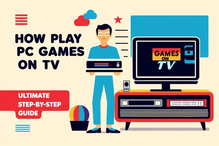 How Play PC Games on TV: Ultimate Step-by-Step Guide