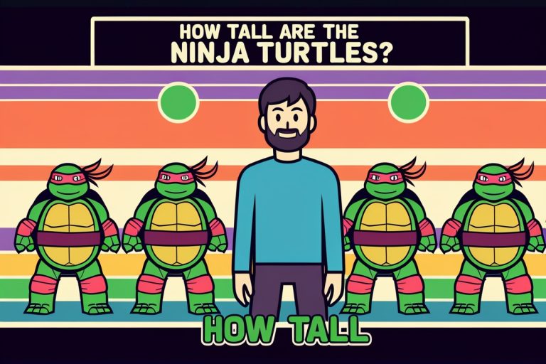 How Tall Are The Ninja Turtles?