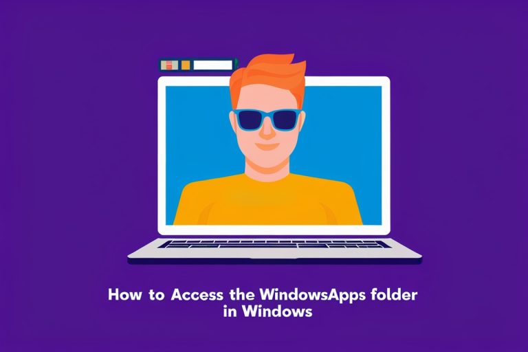 How to Access the WindowsApps Folder in Windows