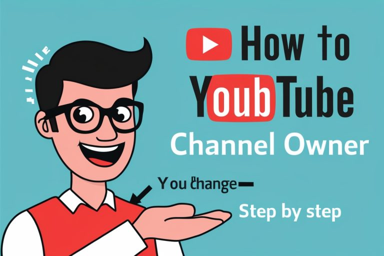 How To Change YouTube Channel Owner - Step by Step