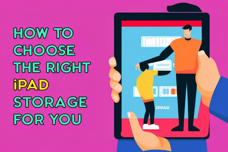 How To Choose The Right iPad Storage Size For You