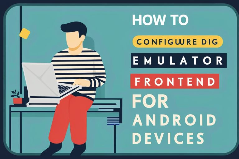 How To Configure DIG Emulator Frontend For Android Devices