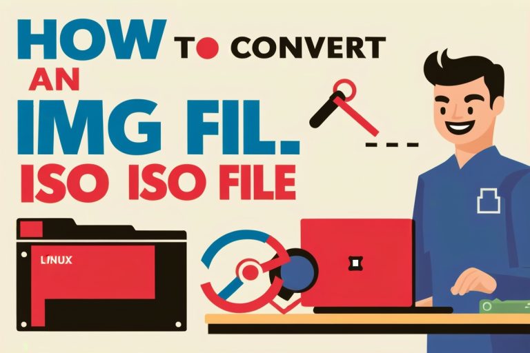 How To Convert An IMG File To ISO File In Linux