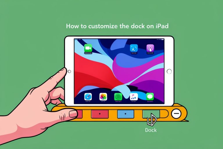 How To Customize The Dock On iPad