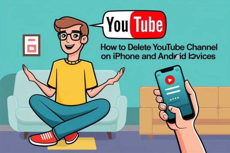 How To Delete YouTube Channel On iPhone And Android Devices