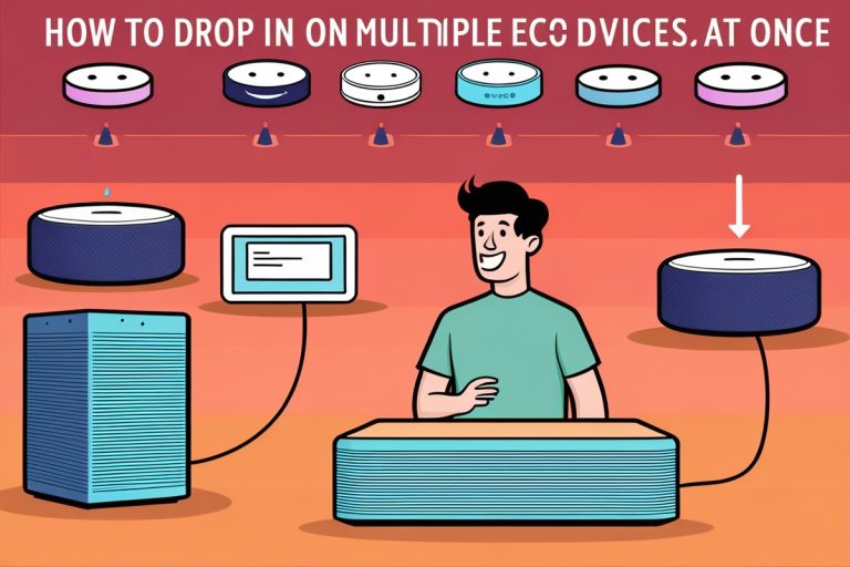How To Drop In On Multiple Echo Devices At Once