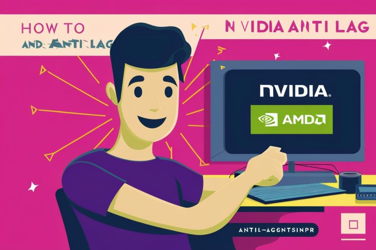 How To Enable Nvidia And Amd Anti Lag To Reduce