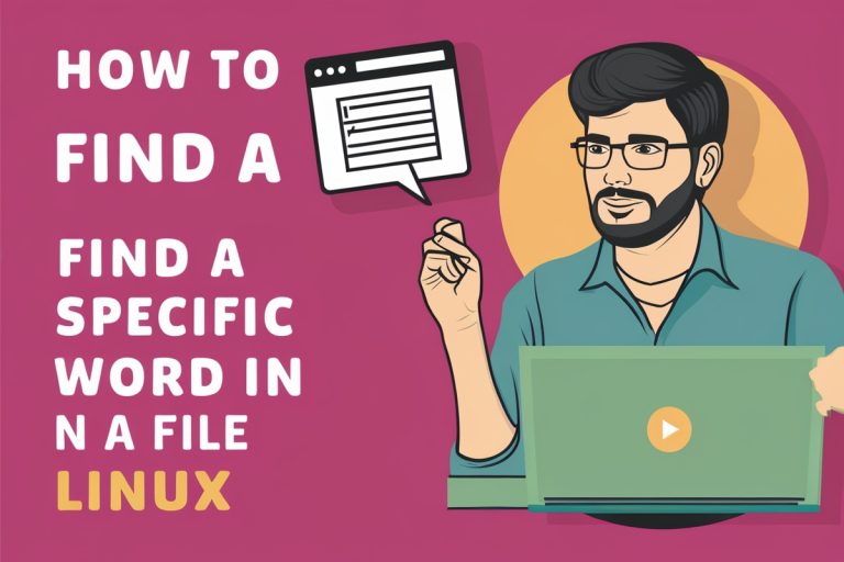 How to Find a Specific Word in a File on Linux