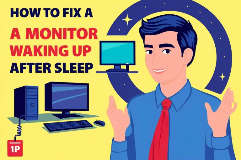 How To Fix A Monitor Not Waking Up After Sleep