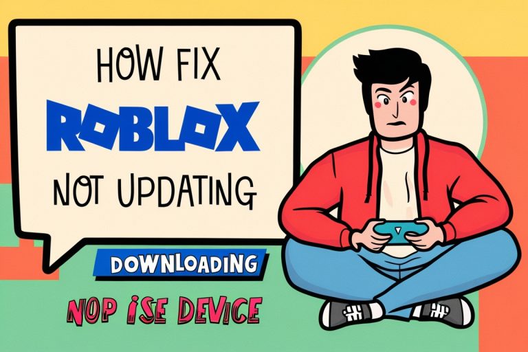 How To Fix Roblox Not Updating Or Downloading On Your Device