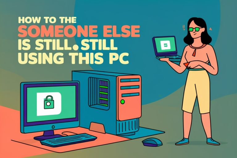 How To Fix The Someone Else Is Still Using This PC Error