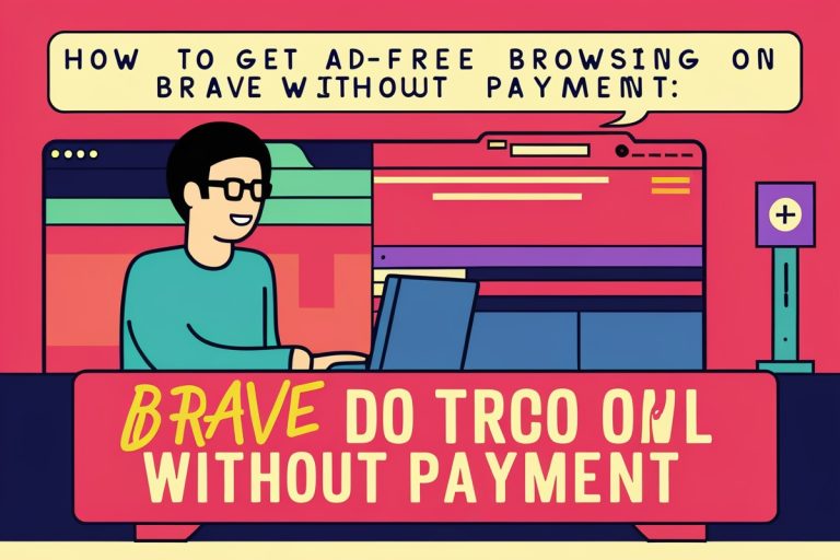 How To Get Ad-Free Browsing on Brave Without Payment