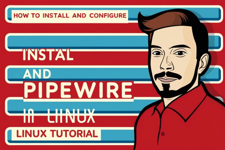 How To Install And Configure PipeWire In Linux Tutorial