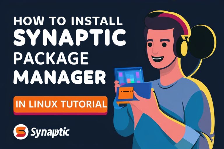 How To Install Synaptic Package Manager In Linux Tutorial