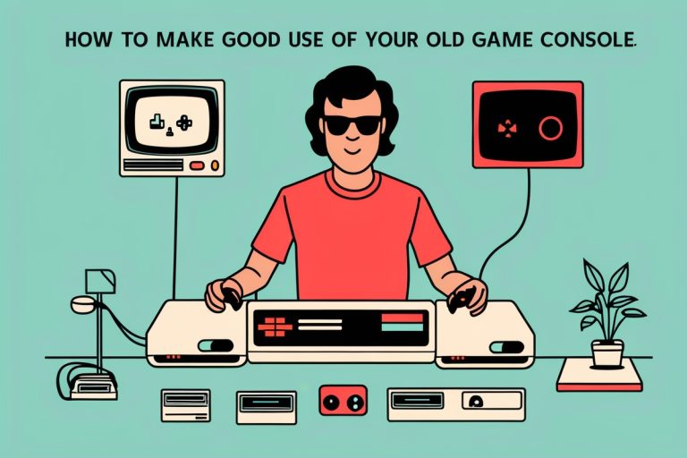 How To Make Good Use Of Your Old Game Console