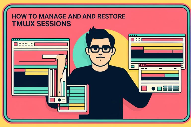 How To Manage And Restore Tmux Sessions In Linux