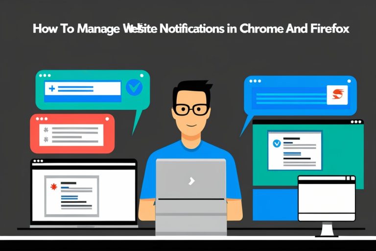 How To Manage Website Notifications In Chrome And Firefox