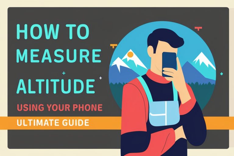 How To Measure Altitude Using Your Phone Ultimate Guide