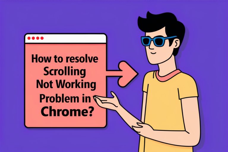 How To Resolve Scrolling Not Working Problem In Chrome