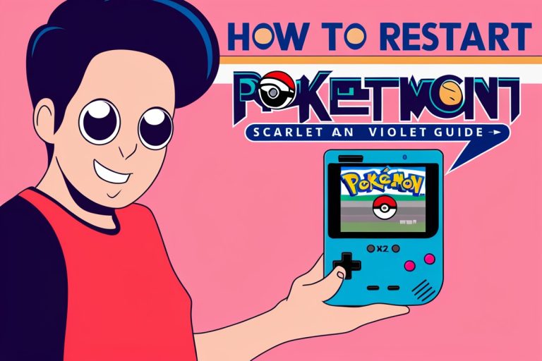 How To Restart Pokemon Scarlet And Violet Game Guide