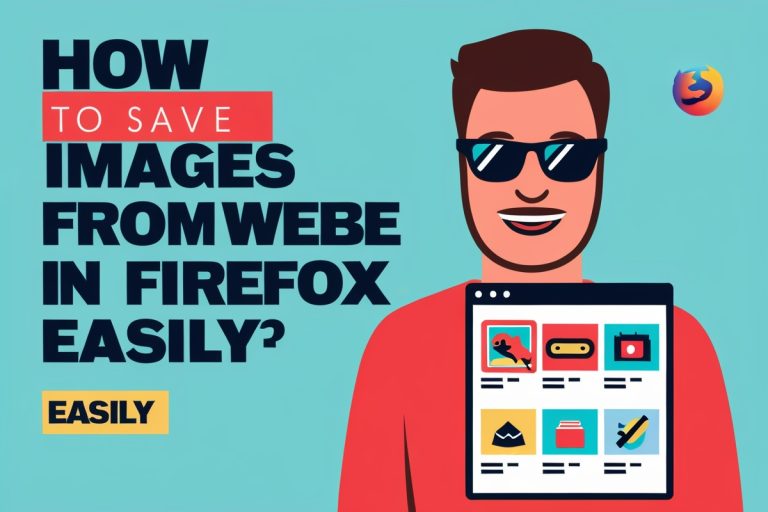How To Save Images From Web Page In Firefox Easily