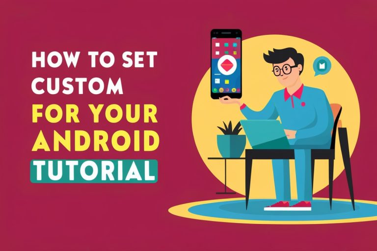 How To Set Custom Icons For Your Android Apps Tutorial